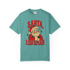 Santa, I Can Explain T-Shirt – Seafoam