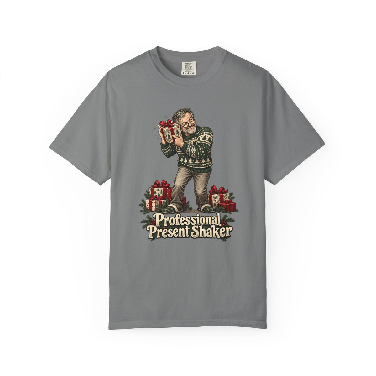 Professional Present Shaker T-Shirt – Grey