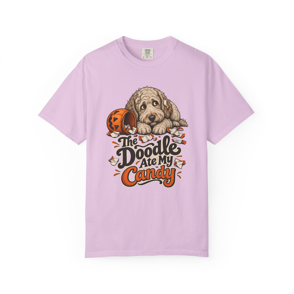 The Doodle Ate My Candy T-Shirt – Orchid