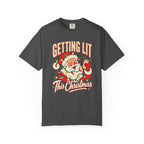 Getting Lit This Christmas T-Shirt – Graphite