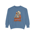 Fueled by Coffee & Spooky Vibes Sweatshirt – Blue Jean
