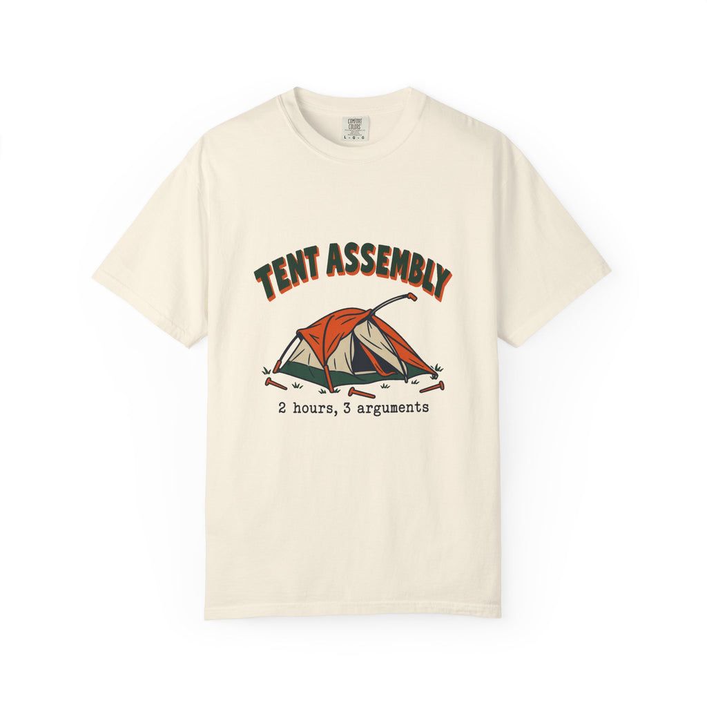 Tent Assembly T-Shirt – Ivory