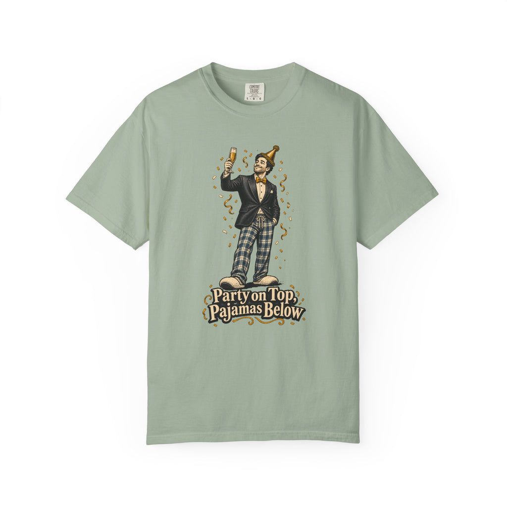 Party on Top, Pajamas Below T-Shirt – Bay