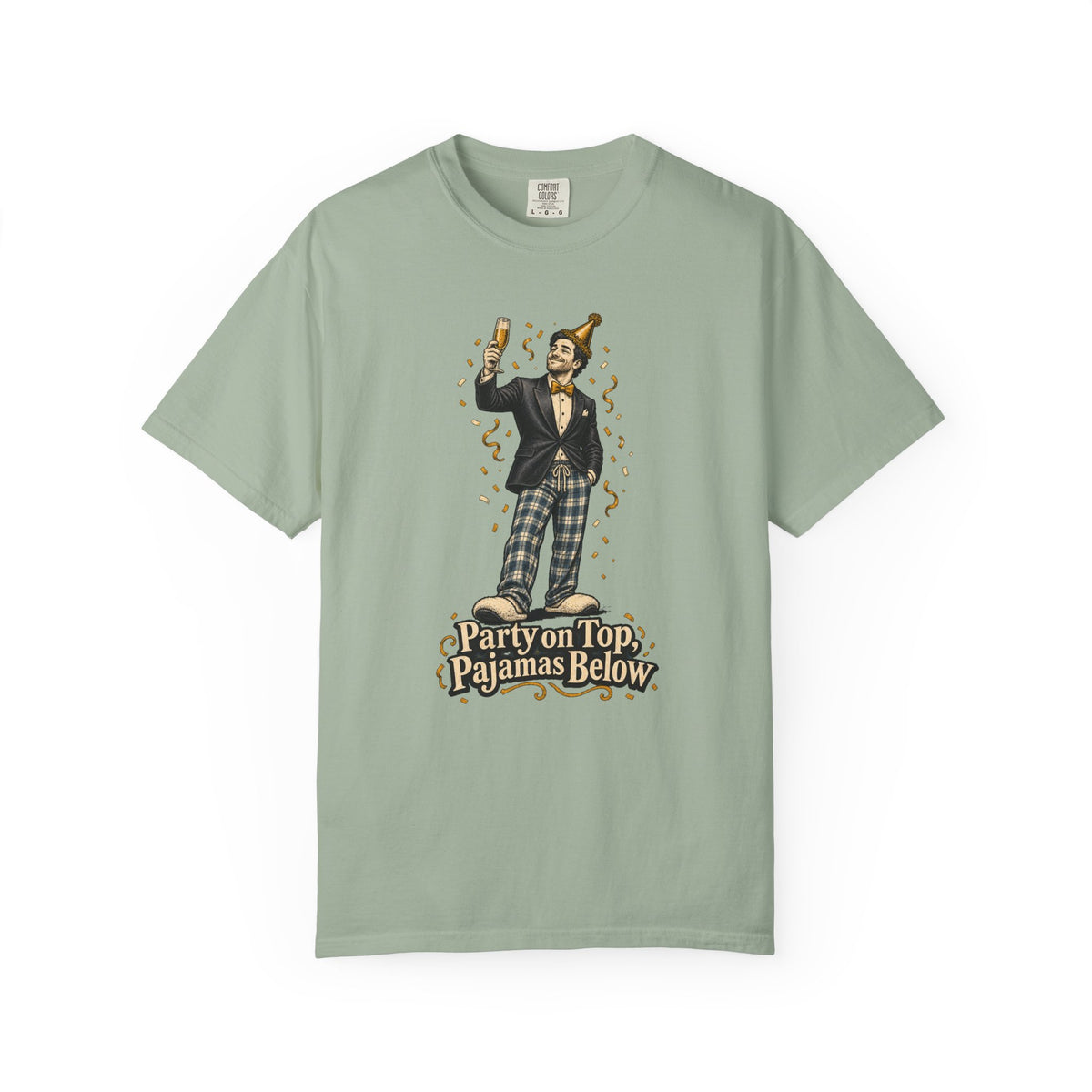 Party on Top, Pajamas Below T-Shirt – Bay
