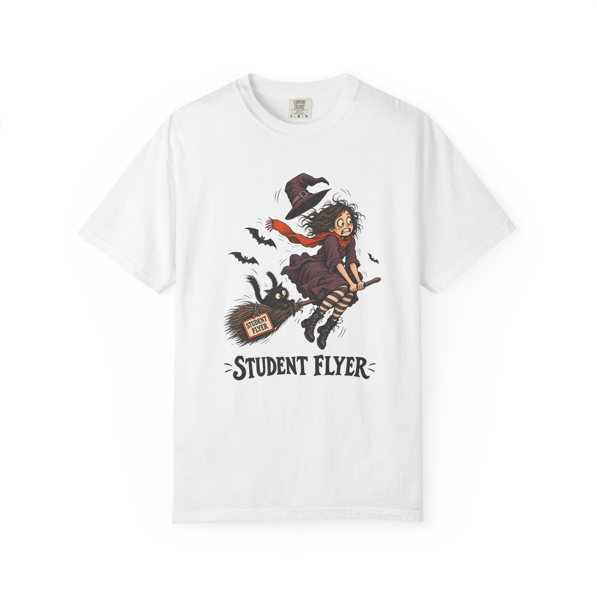 Student Flyer T-Shirt – White