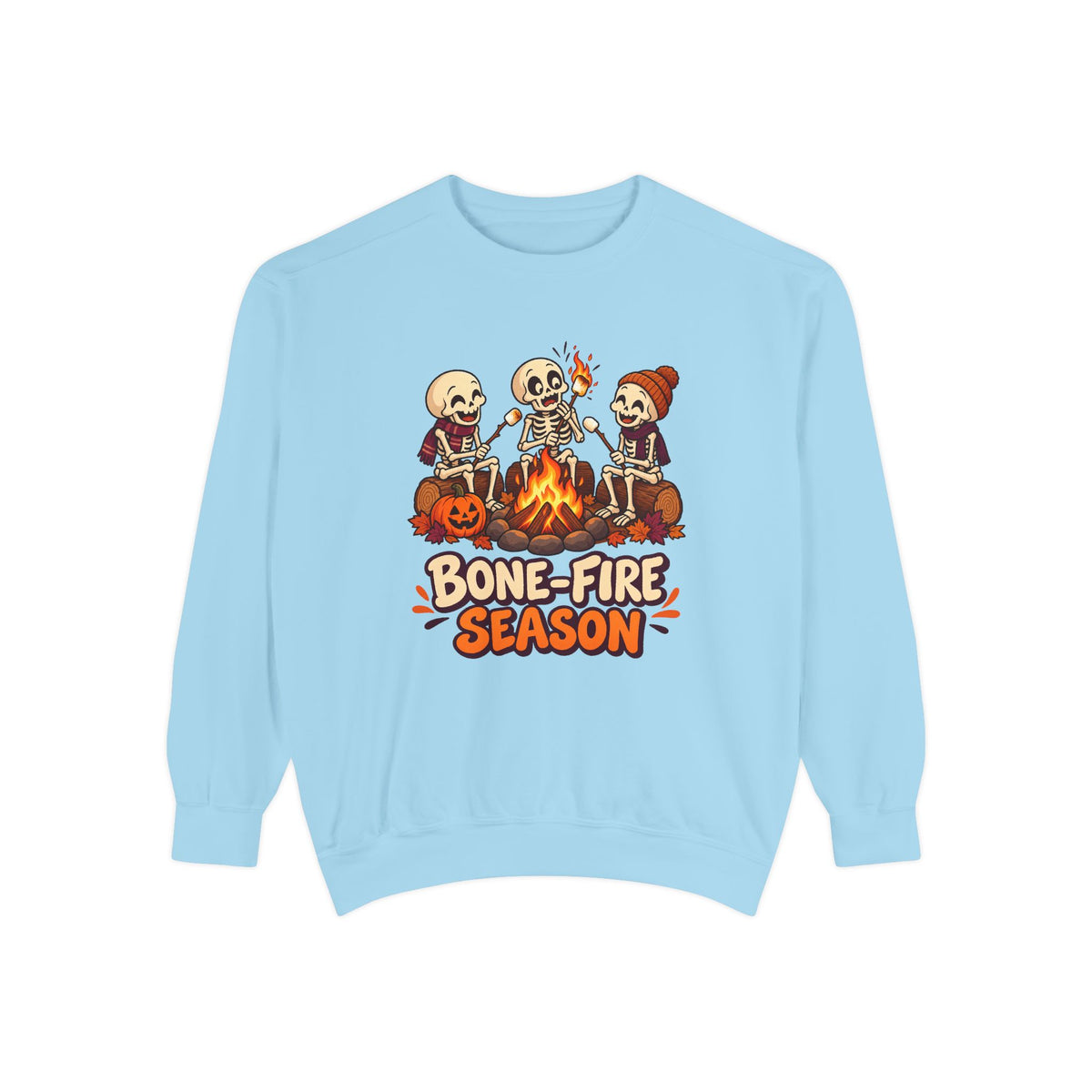 Bone-Fire Season Sweatshirt – Chambray