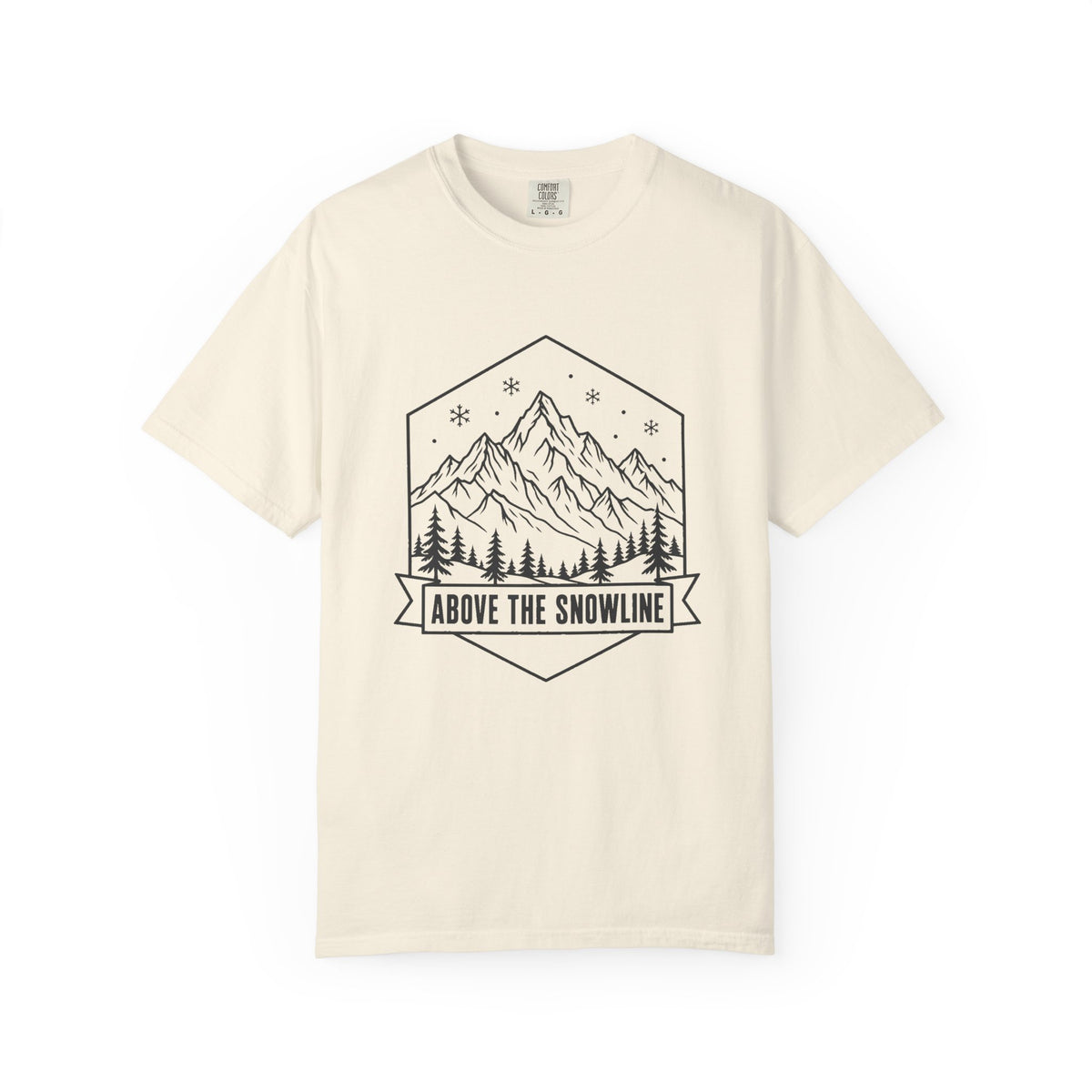 Above the Snowline T-Shirt – Ivory