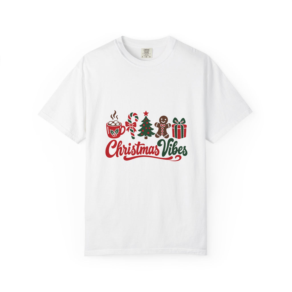 Christmas Vibes T-Shirt – White