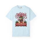 Mistletoe & Pug Kisses T-Shirt – Chambray