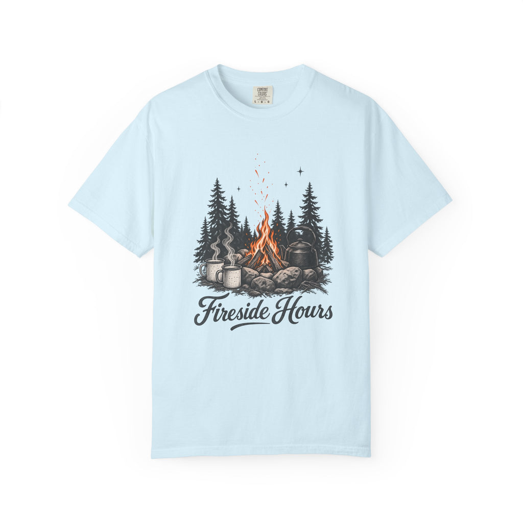 Fireside Hours T-Shirt – Chambray