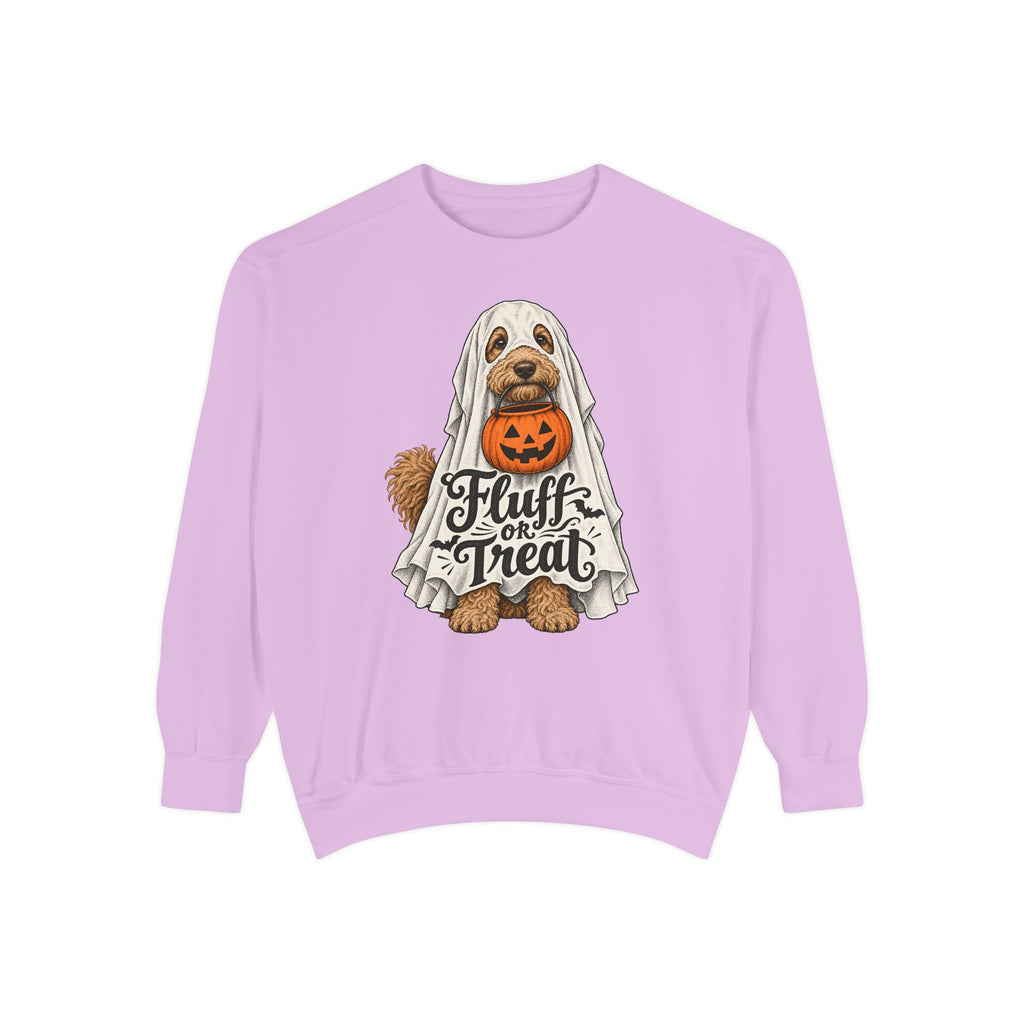 Fluff or Treat Sweatshirt – Orchid
