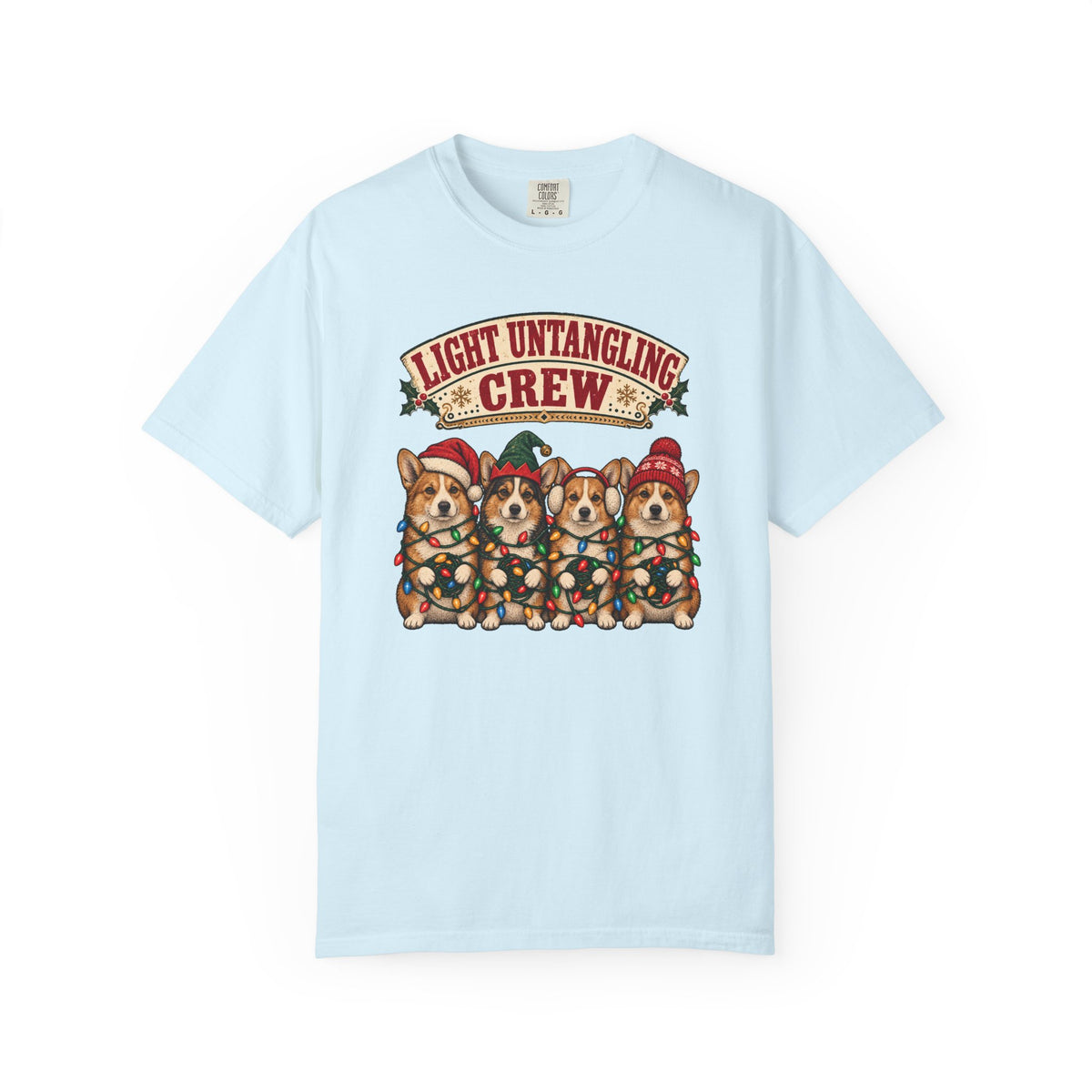 Light Untangling Crew T-Shirt – Chambray