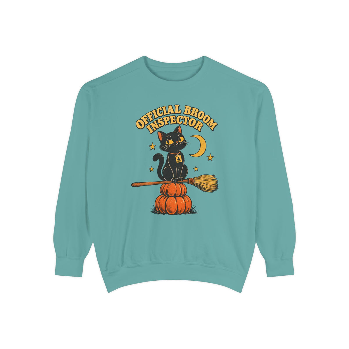 Official Broom Inspector Sweatshirt – Seafoam