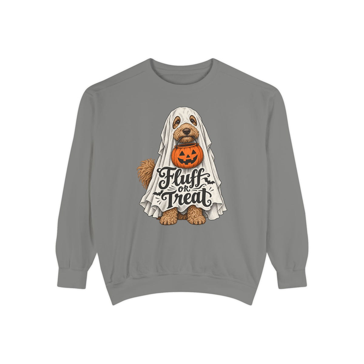 Fluff or Treat Sweatshirt – Grey