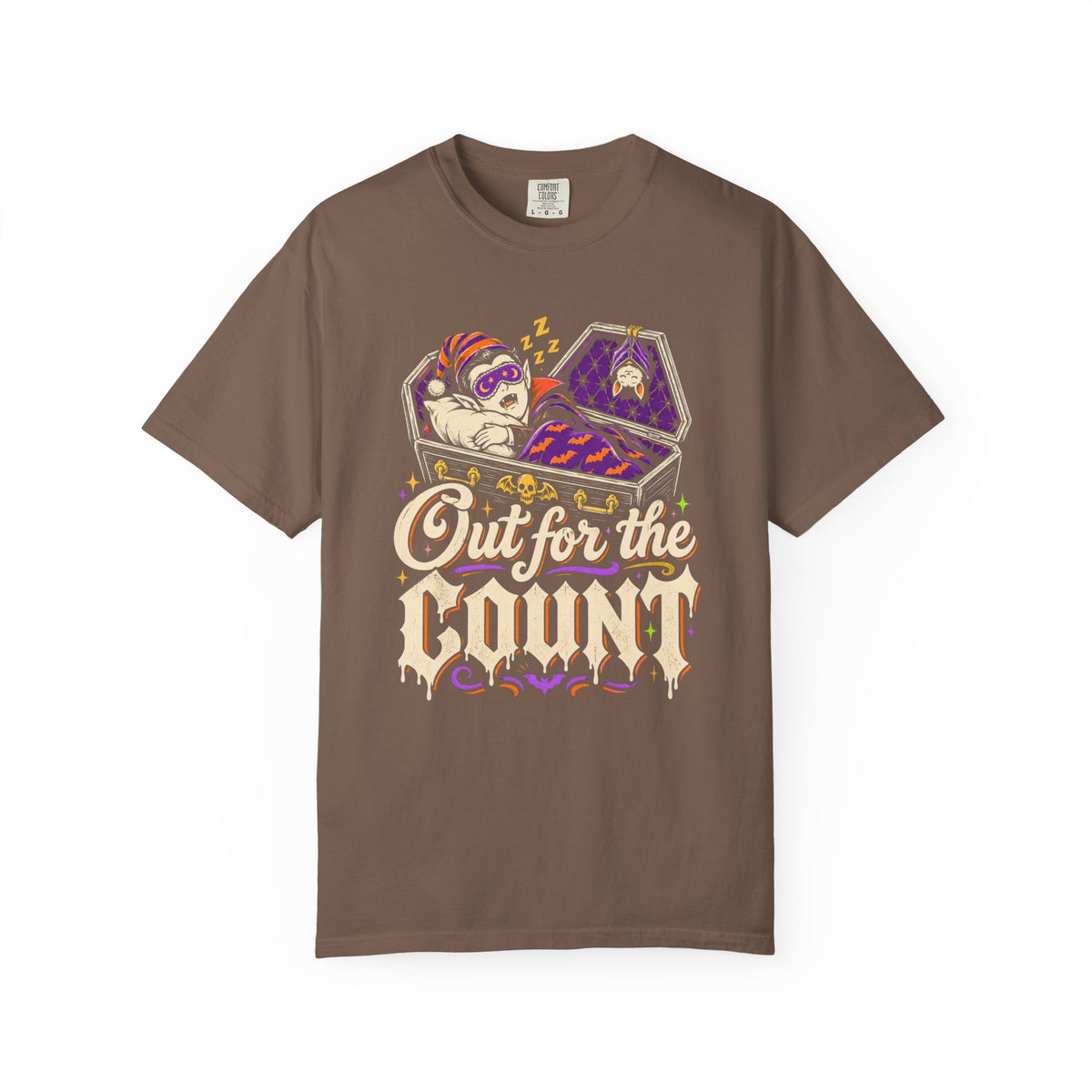 Out for the Count T-Shirt – Espresso