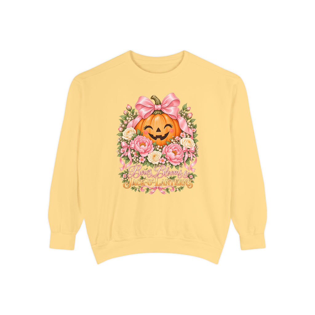 Bows, Blooms & Jack-o'-Lanterns Sweatshirt – Butter
