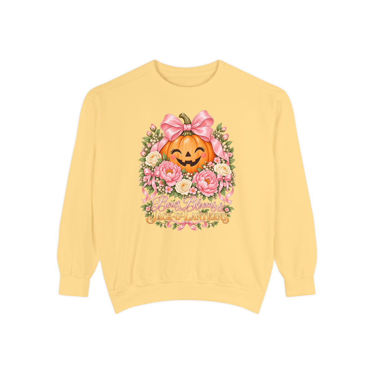 Bows, Blooms & Jack-o'-Lanterns Sweatshirt – Butter