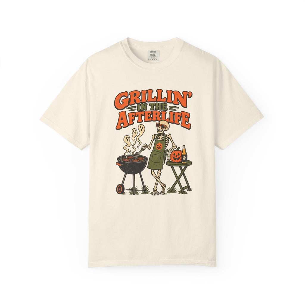 Grillin' in the Afterlife T-Shirt – Ivory