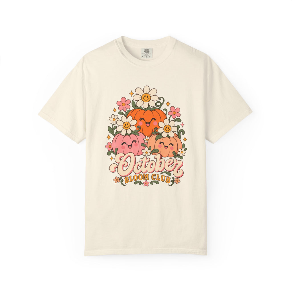 October Bloom Club T-Shirt – Ivory