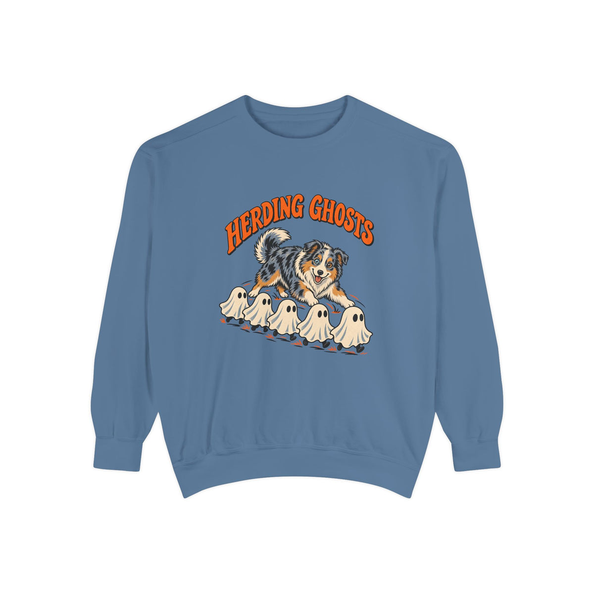 Herding Ghosts Sweatshirt – Blue Jean