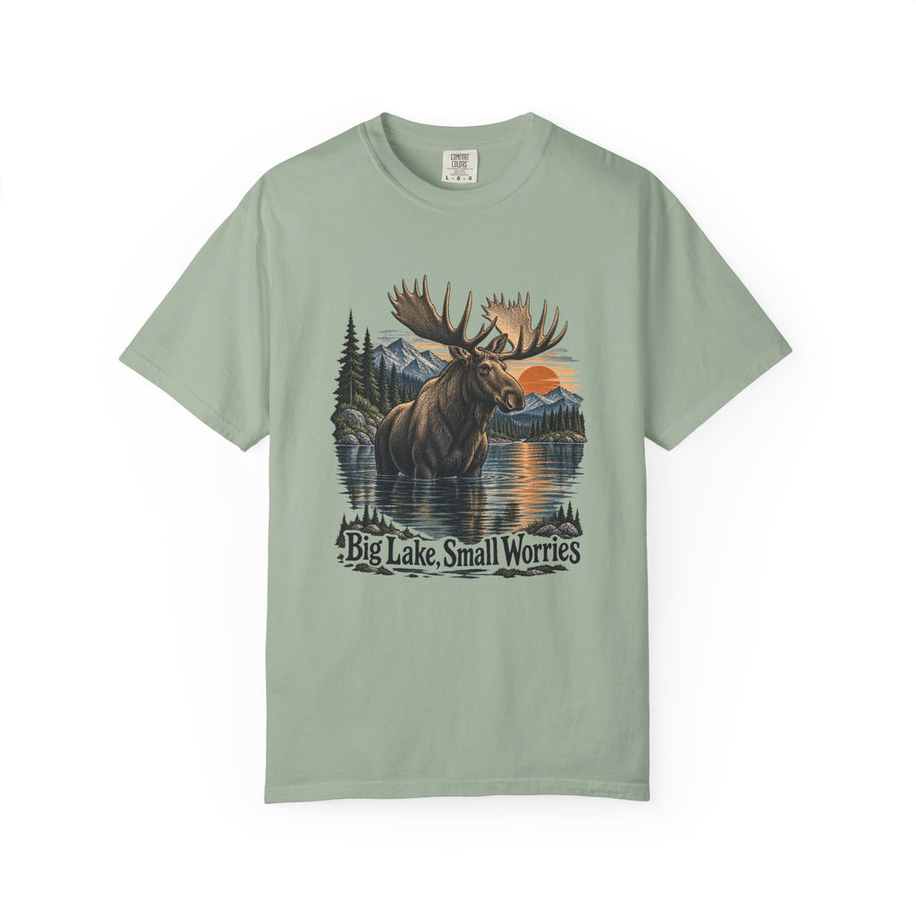 Big Lake, Small Worries T-Shirt – Bay