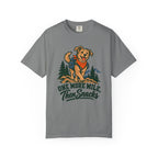 One More Mile, Then Snacks T-Shirt – Grey