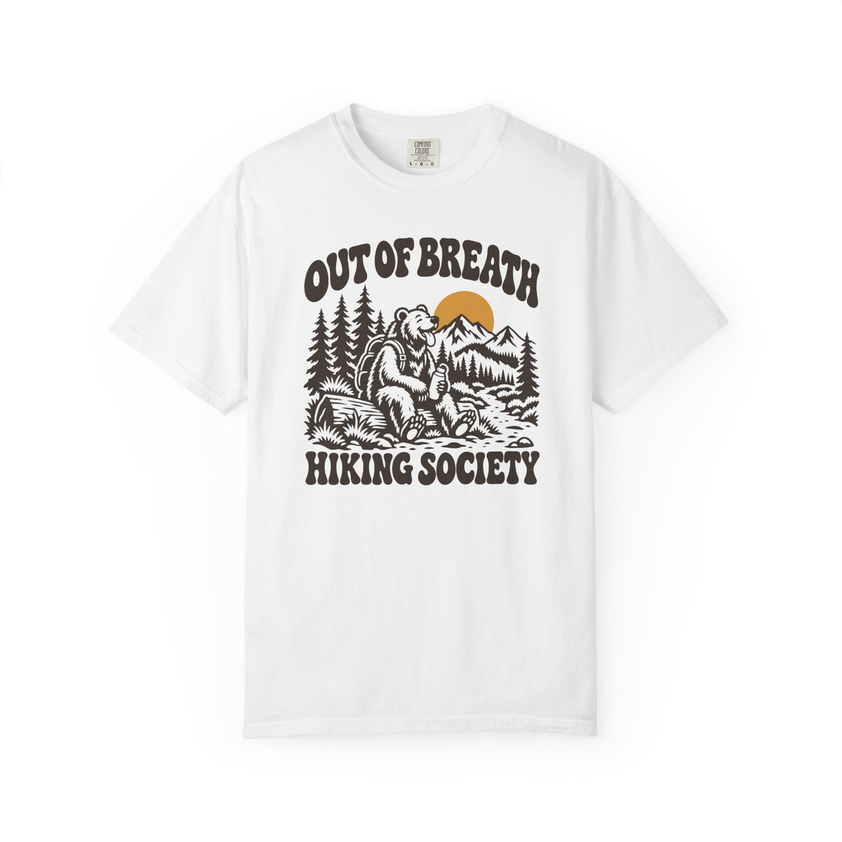 Out of Breath Hiking Society Bear T-Shirt