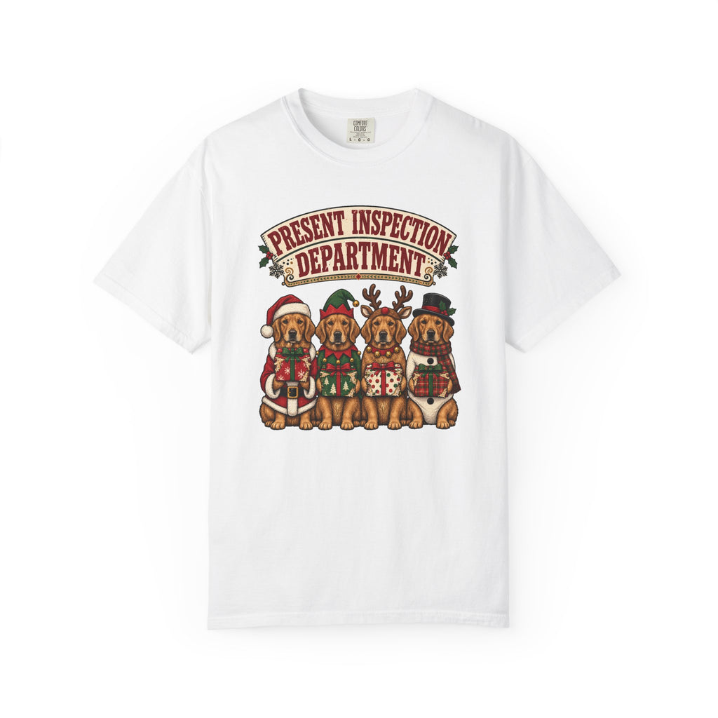 Present Inspection Department T-Shirt – White