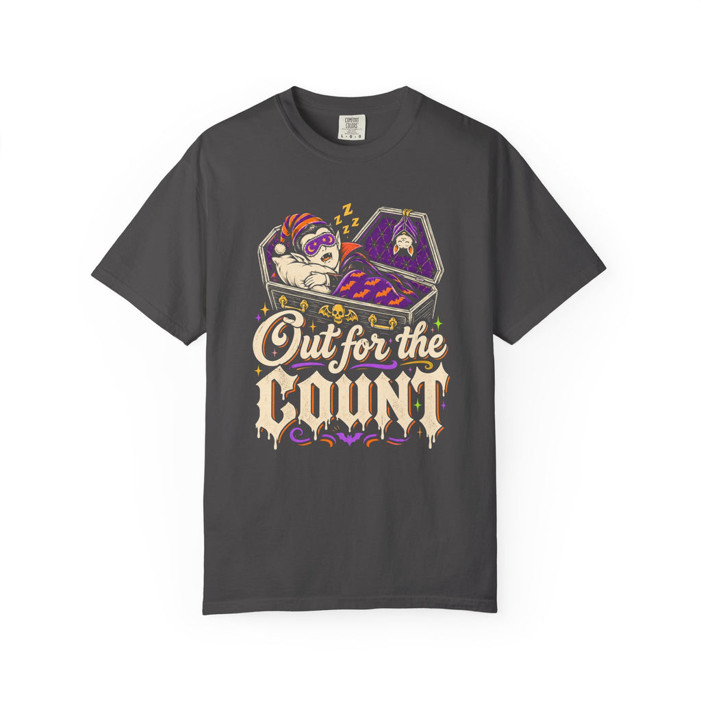 Out for the Count T-Shirt – Graphite