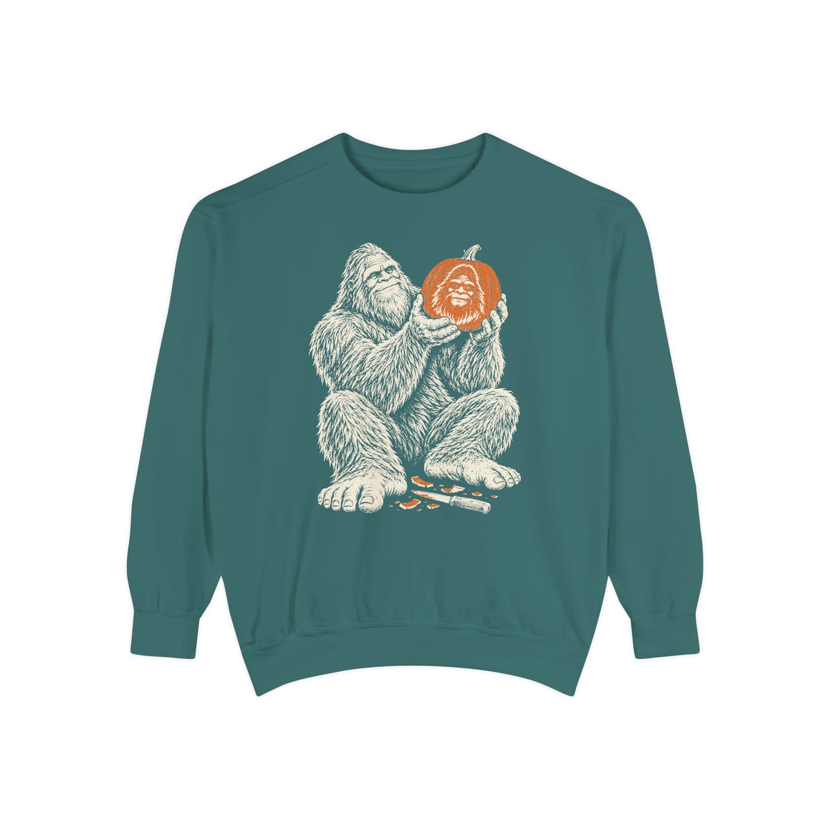 Bigfoot Pumpkin Carver Sweatshirt