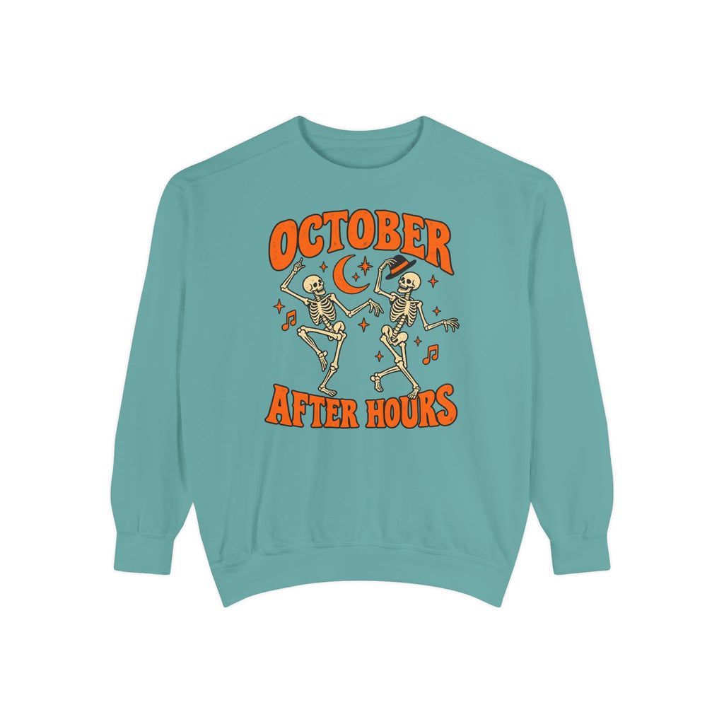 October After Hours Sweatshirt – Seafoam