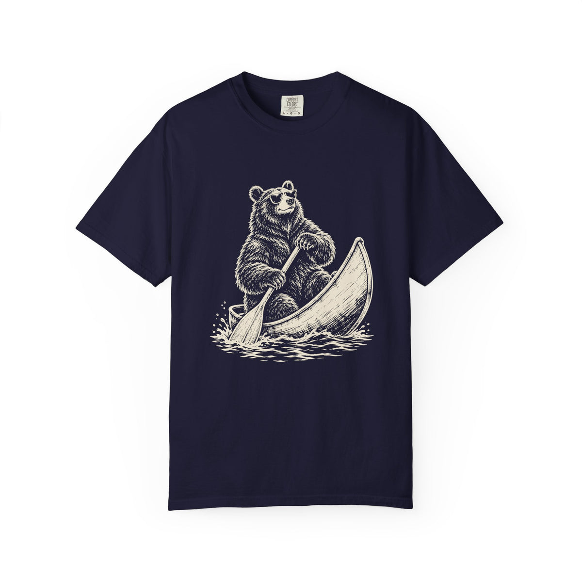 Bear in a Canoe T-Shirt