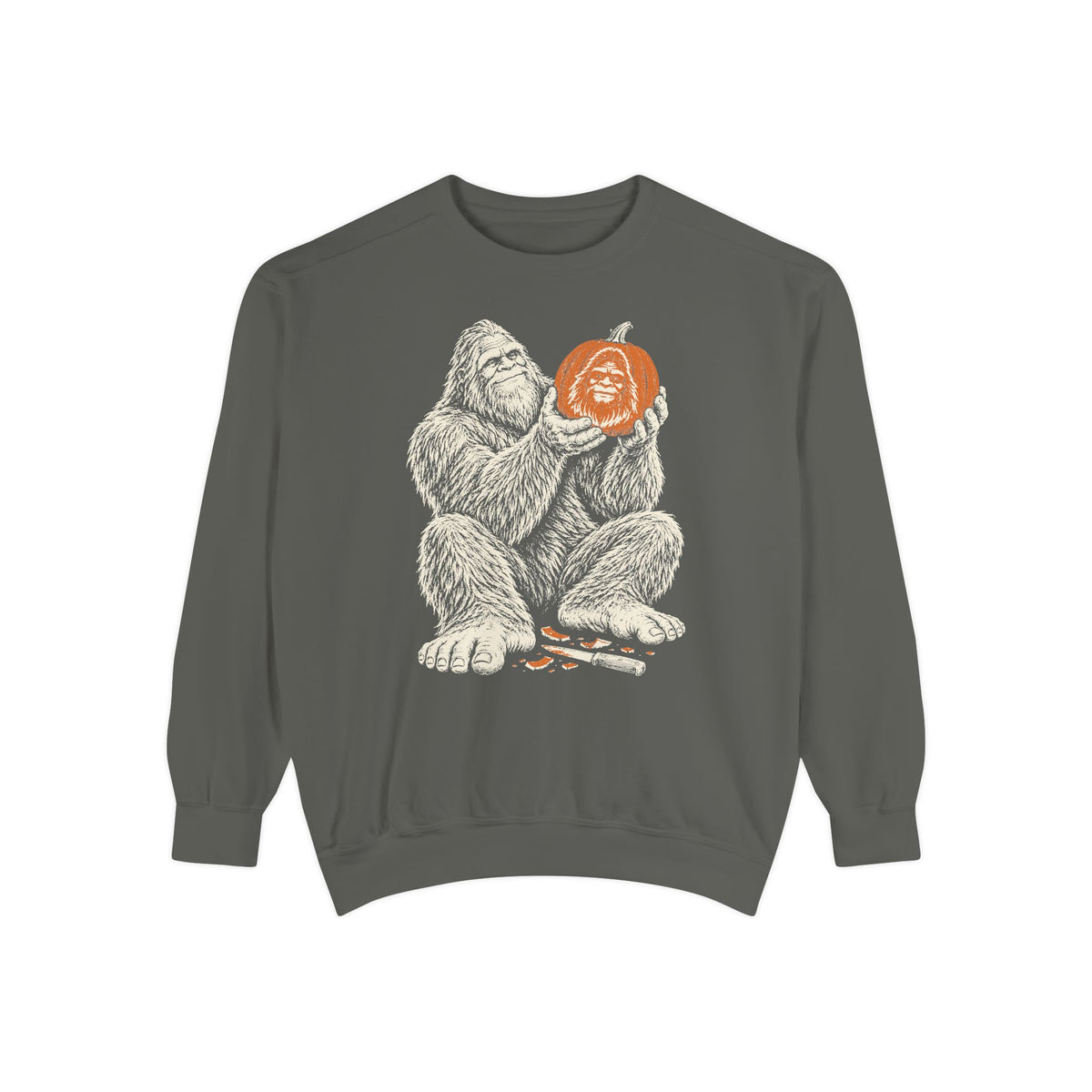 Bigfoot Pumpkin Carver Sweatshirt
