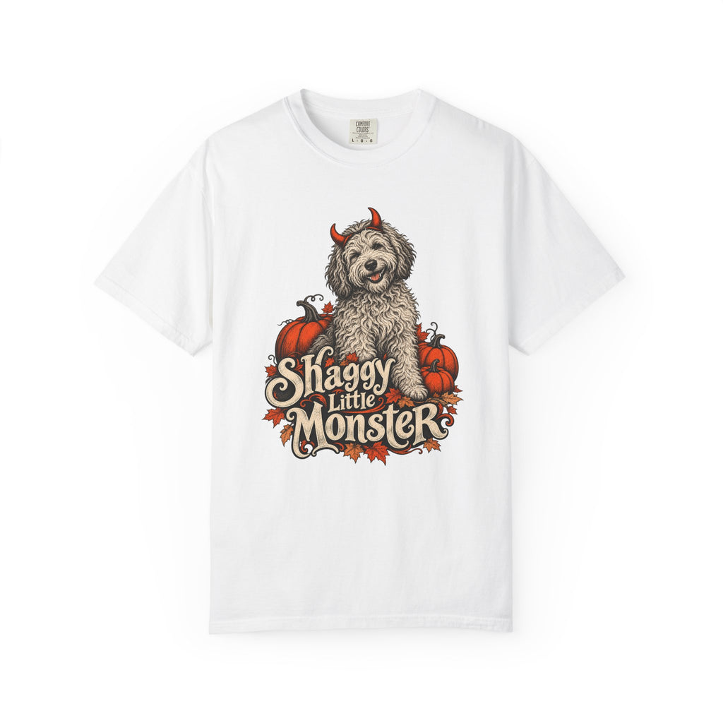 Shaggy Little Monster T-Shirt – White