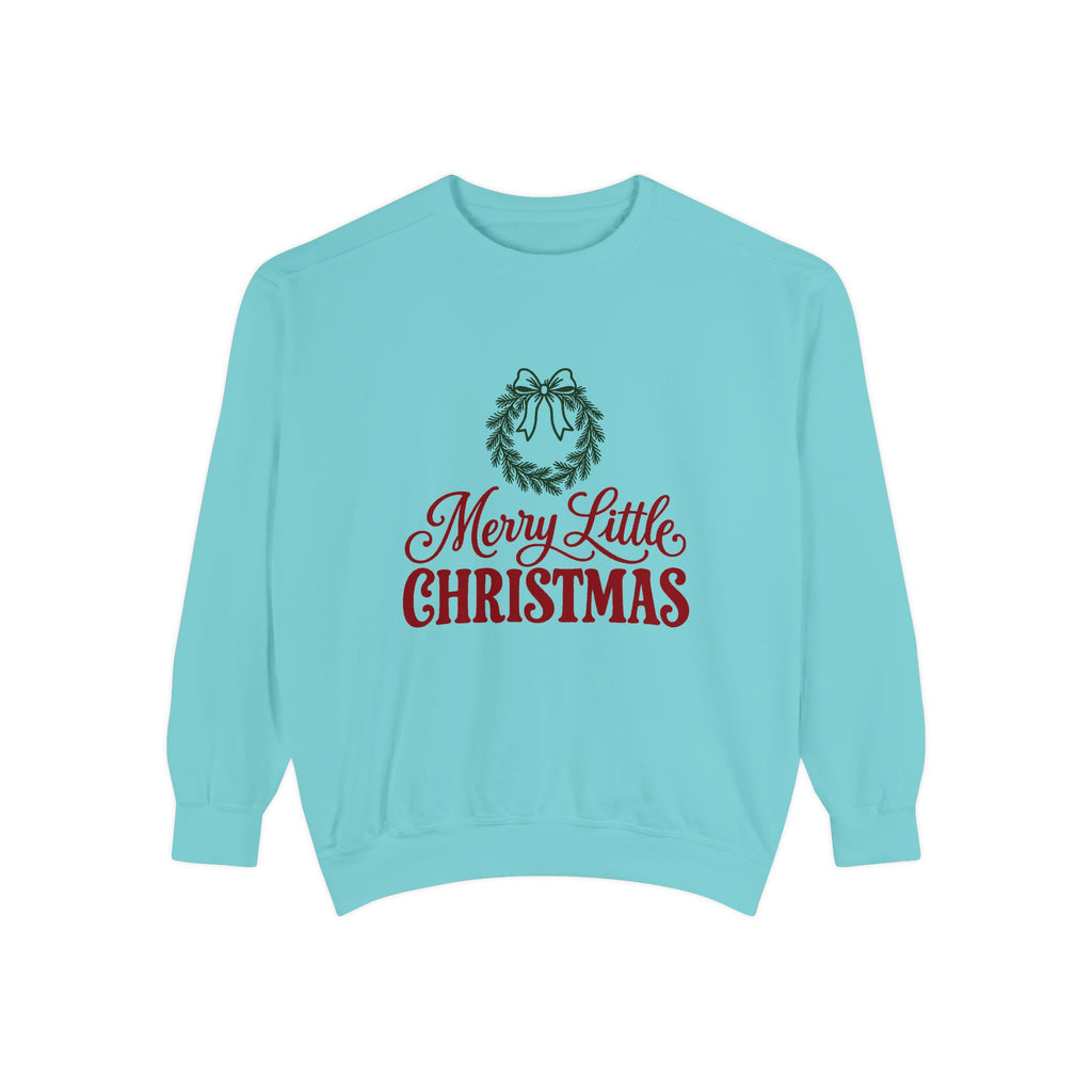 Merry Little Christmas Sweatshirt – Chalky Mint
