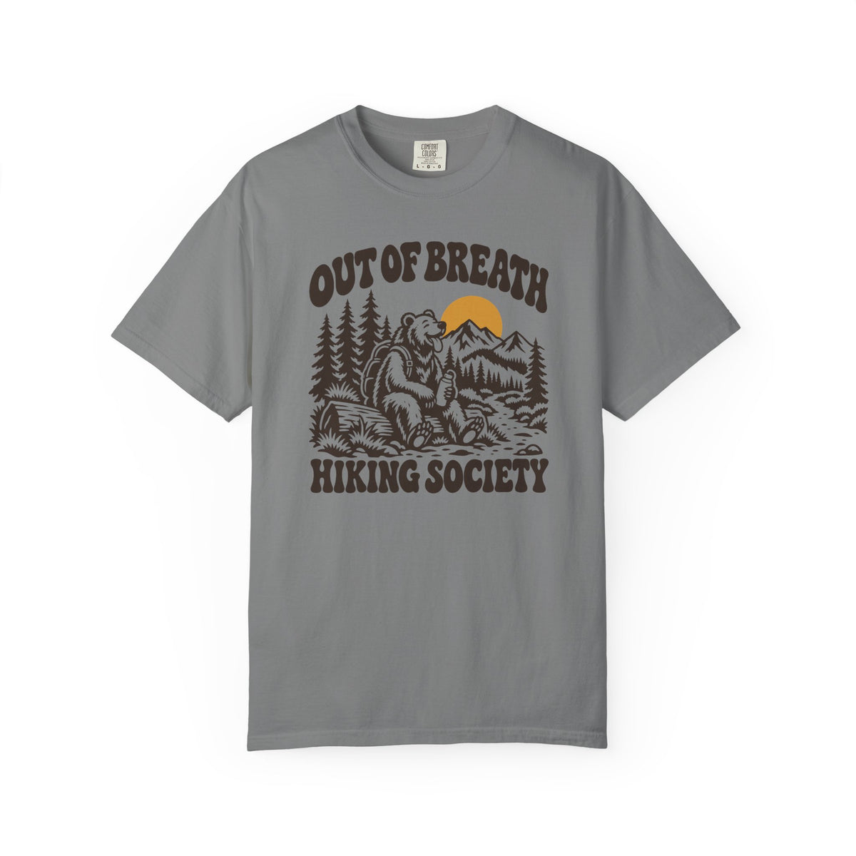 Out of Breath Hiking Society Bear T-Shirt