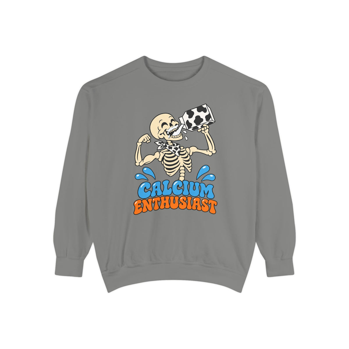 Calcium Enthusiast Sweatshirt – Grey