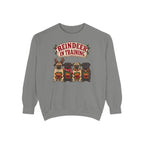 Reindeer in Training Sweatshirt – Grey