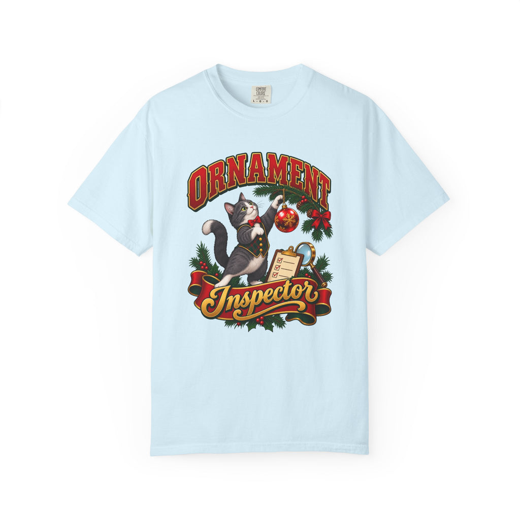 Ornament Inspector T-Shirt – Chambray
