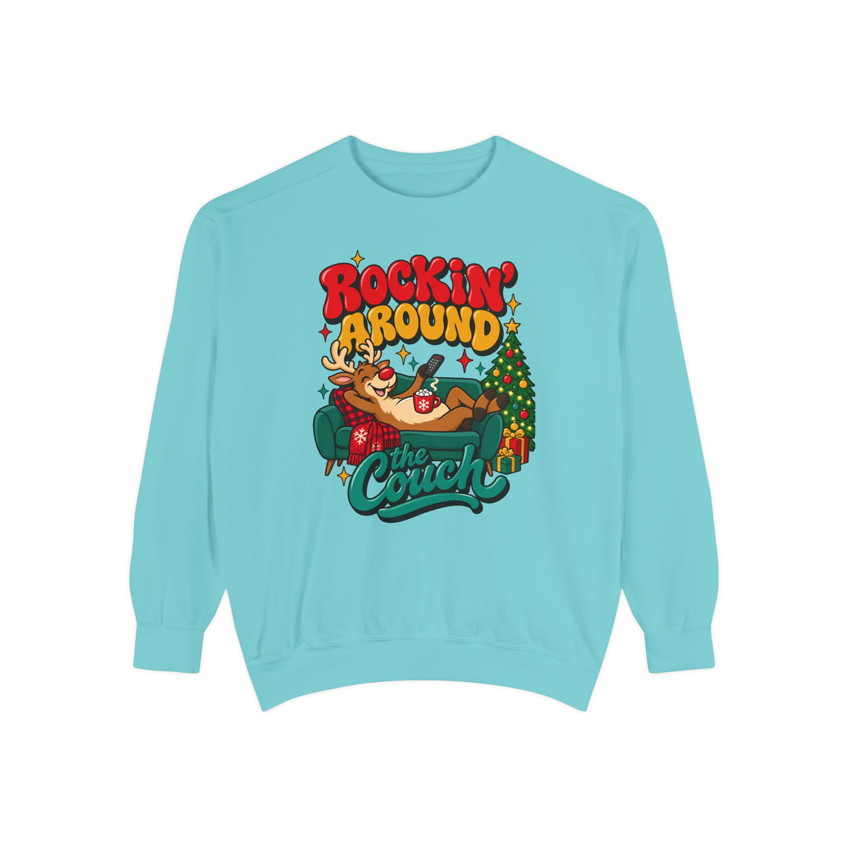 Rockin' Around the Couch Sweatshirt – Chalky Mint