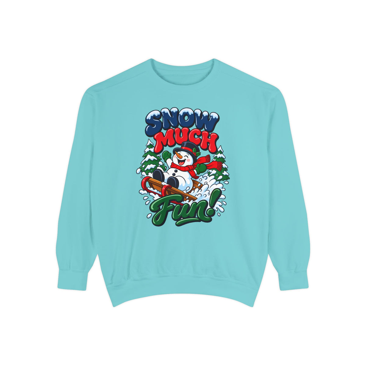 Snow Much Fun Sweatshirt – Chalky Mint