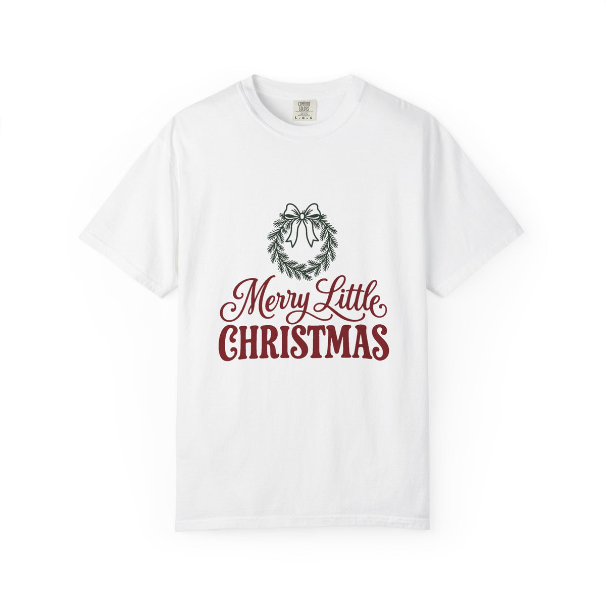 Merry Little Christmas T-Shirt – White
