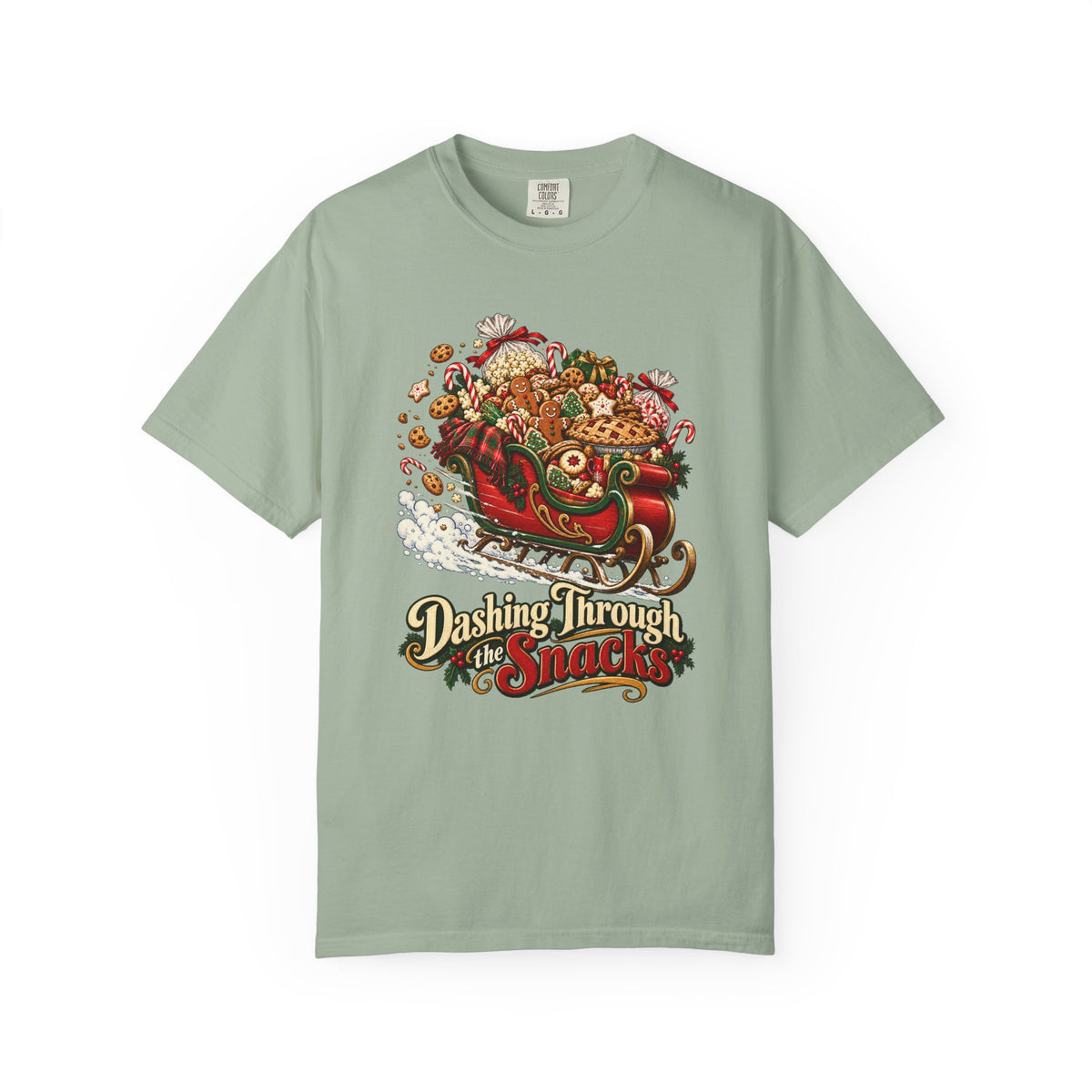 Dashing Through the Snacks T-Shirt – Bay