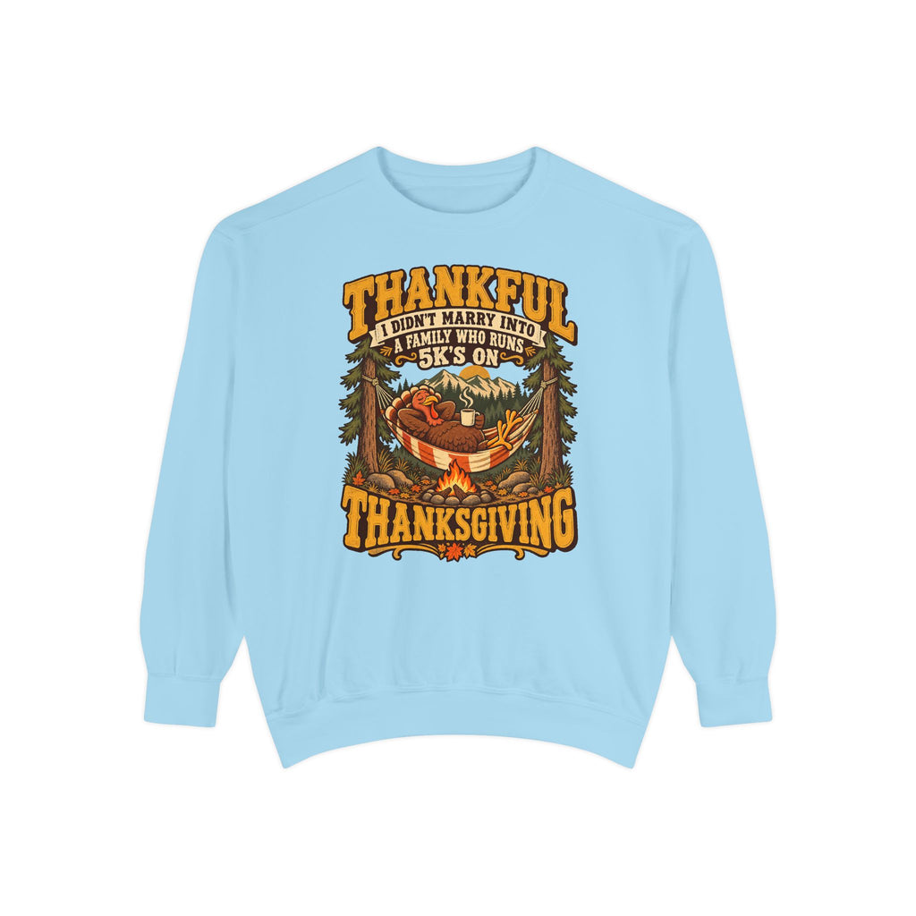 Not a 5K Family Turkey Hammock Sweatshirt