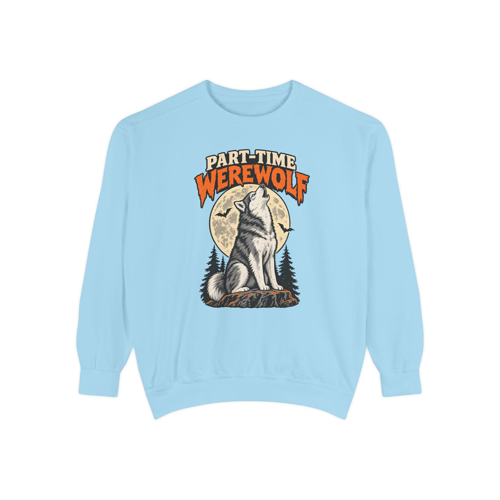 Part-Time Werewolf Sweatshirt – Chambray