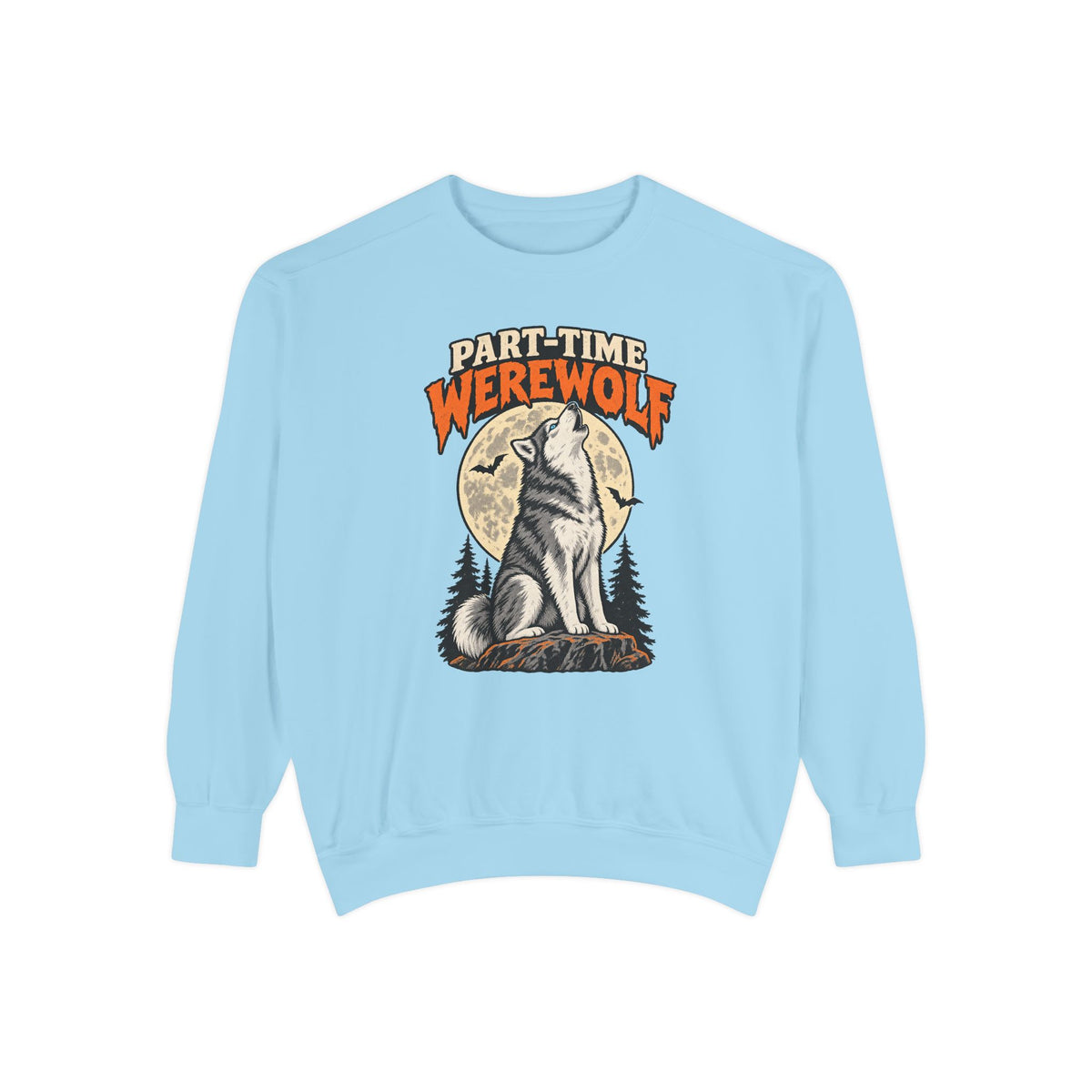 Part-Time Werewolf Sweatshirt – Chambray