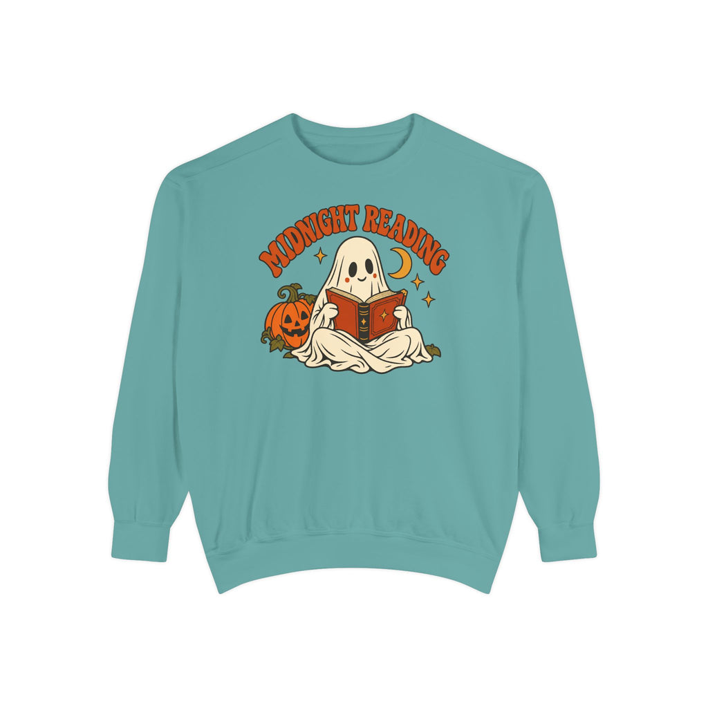 Midnight Reading Sweatshirt – Seafoam