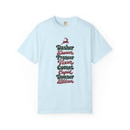 Dasher Dancer Prancer Vixen T-Shirt – Chambray