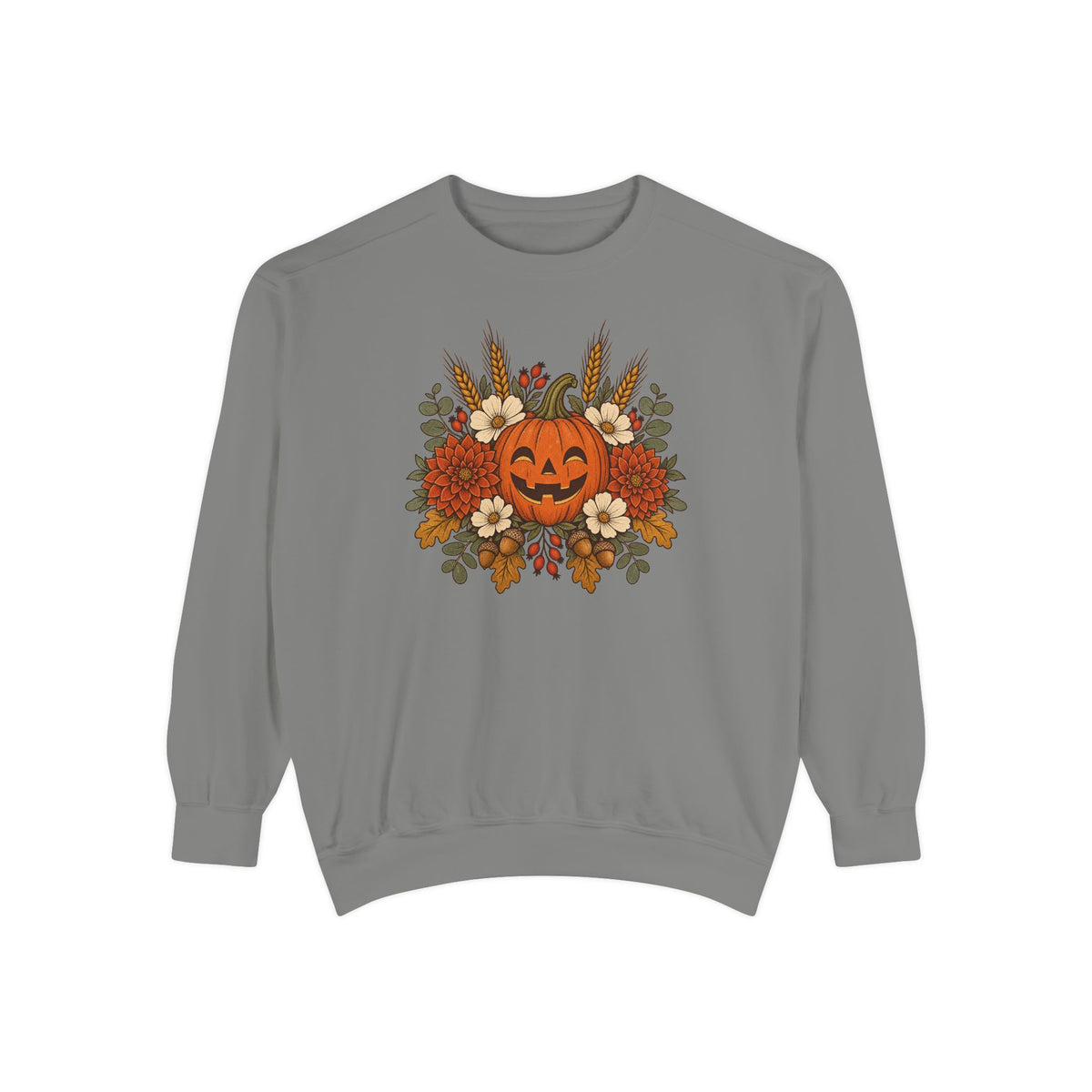 Harvest Grin Sweatshirt – Grey