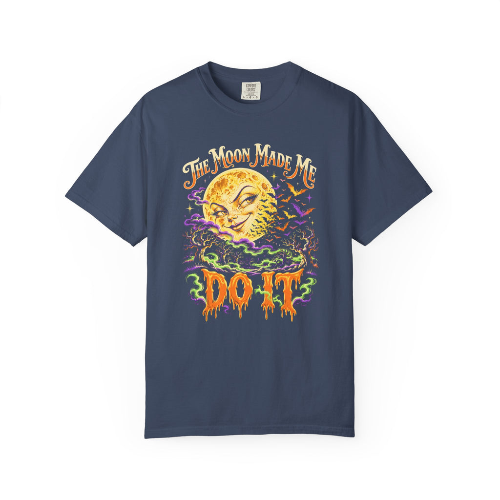 The Moon Made Me Do It T-Shirt – Midnight
